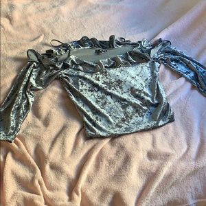 Velvet top